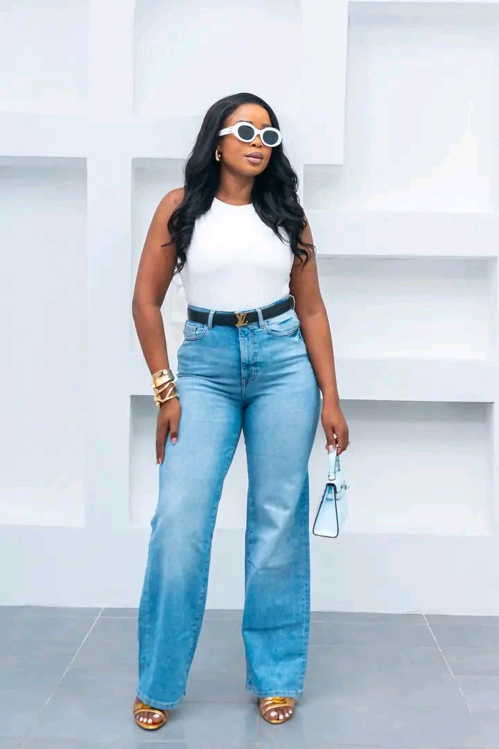 Wide leg Denim