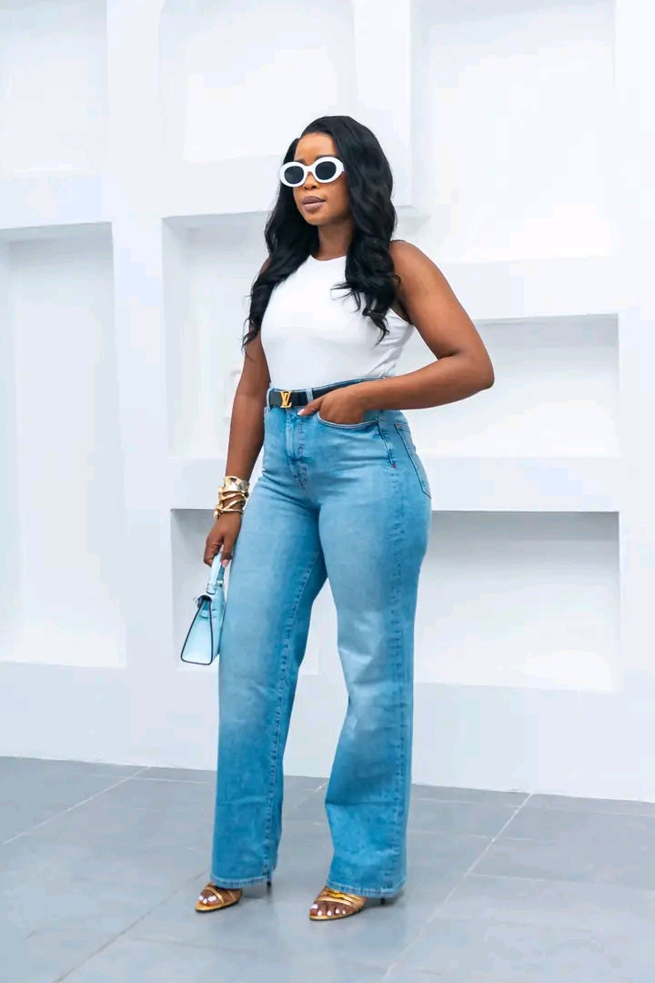 Wide leg Denim